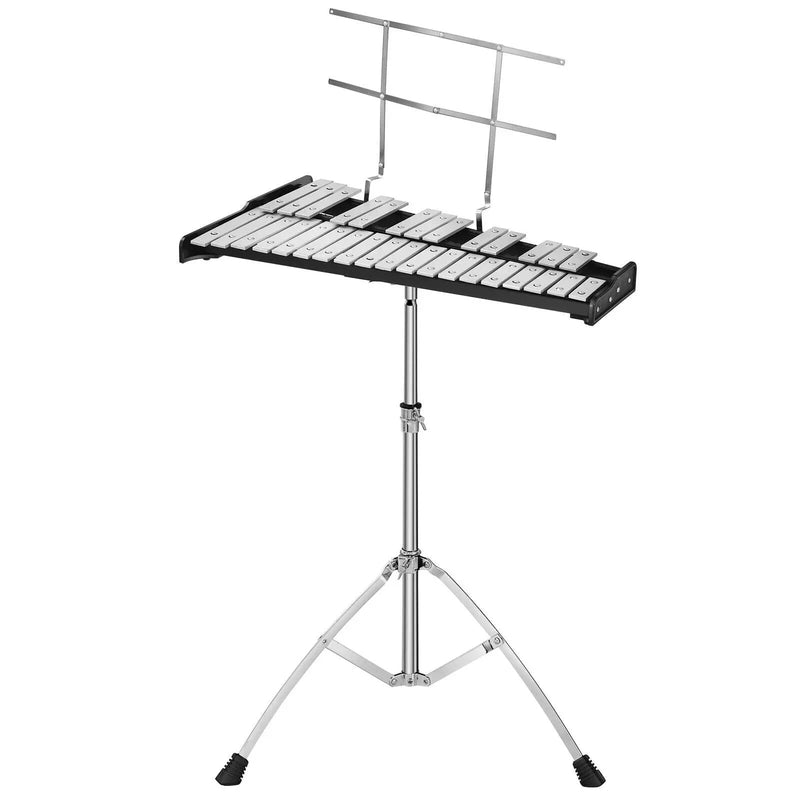 32 Note Glockenspiel Xylophone Percussion Bell Kit with Adjustable Stand by DirectDeals