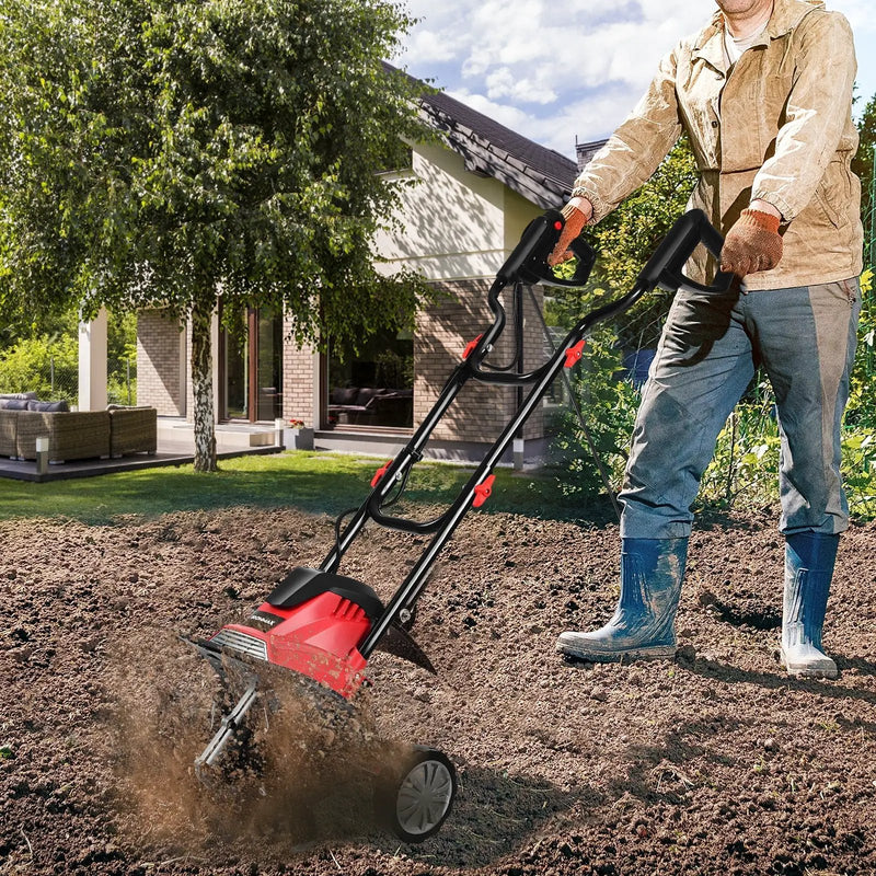 Electric Tiller and Cultivator 14-Inch 10 Amp Corded by DirectDeals