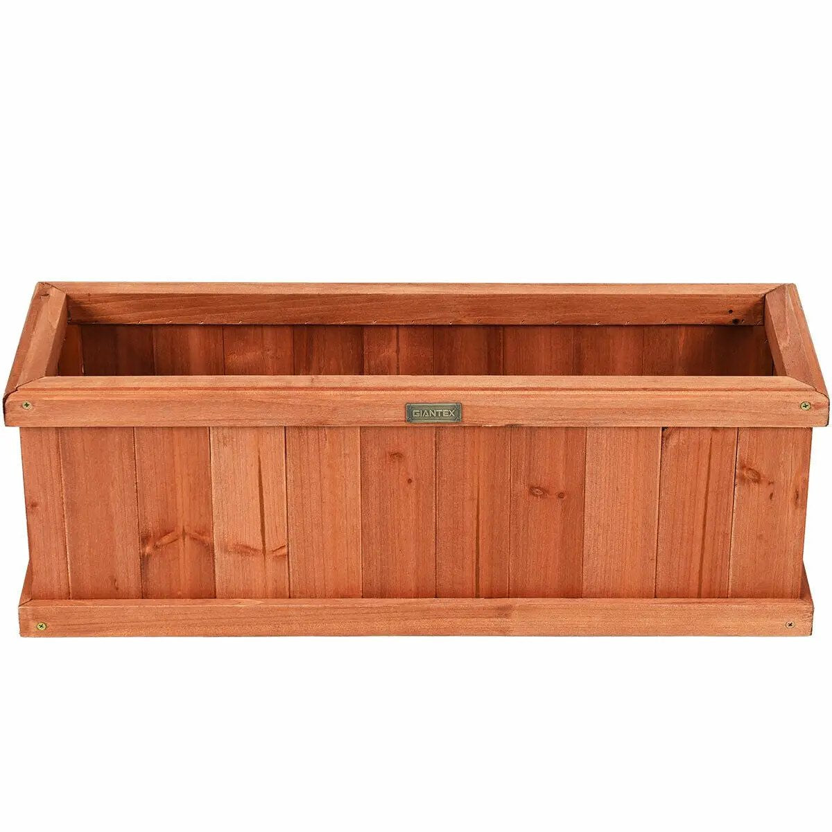 Wooden Decorative Planter Box for Garden Yard and Window by DirectDeals