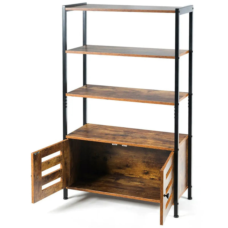 Industrial Storage Shelf with 2 Shutter Doors by DirectDeals