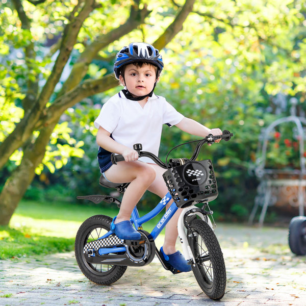 12 Inch Kids Bike Children Bicycle with Training Wheels for 3-4 Years Old, photo 2 of 10