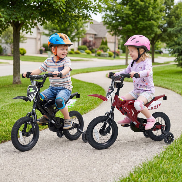 12 Inch Kids Bike with Training Wheels Ages 3-4, photo 2 of 40
