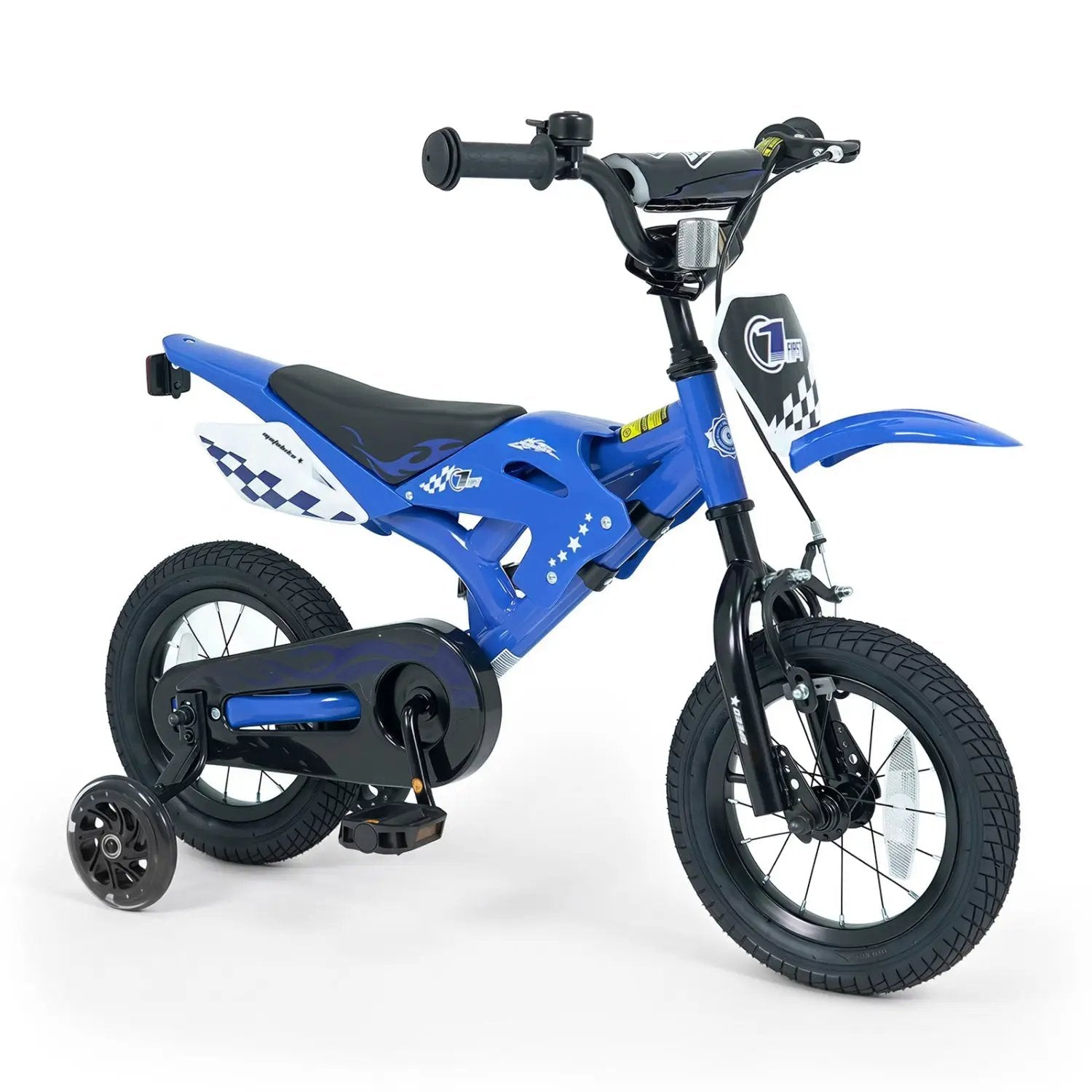 12 Inch Kids Bike with Training Wheels Ages 3-4 by DirectDeals