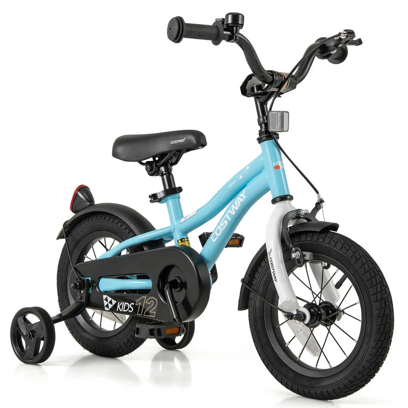 14-Inch Kids Bike for 3-5 Years Old Children Bicycle with Training Wheels by DirectDeals