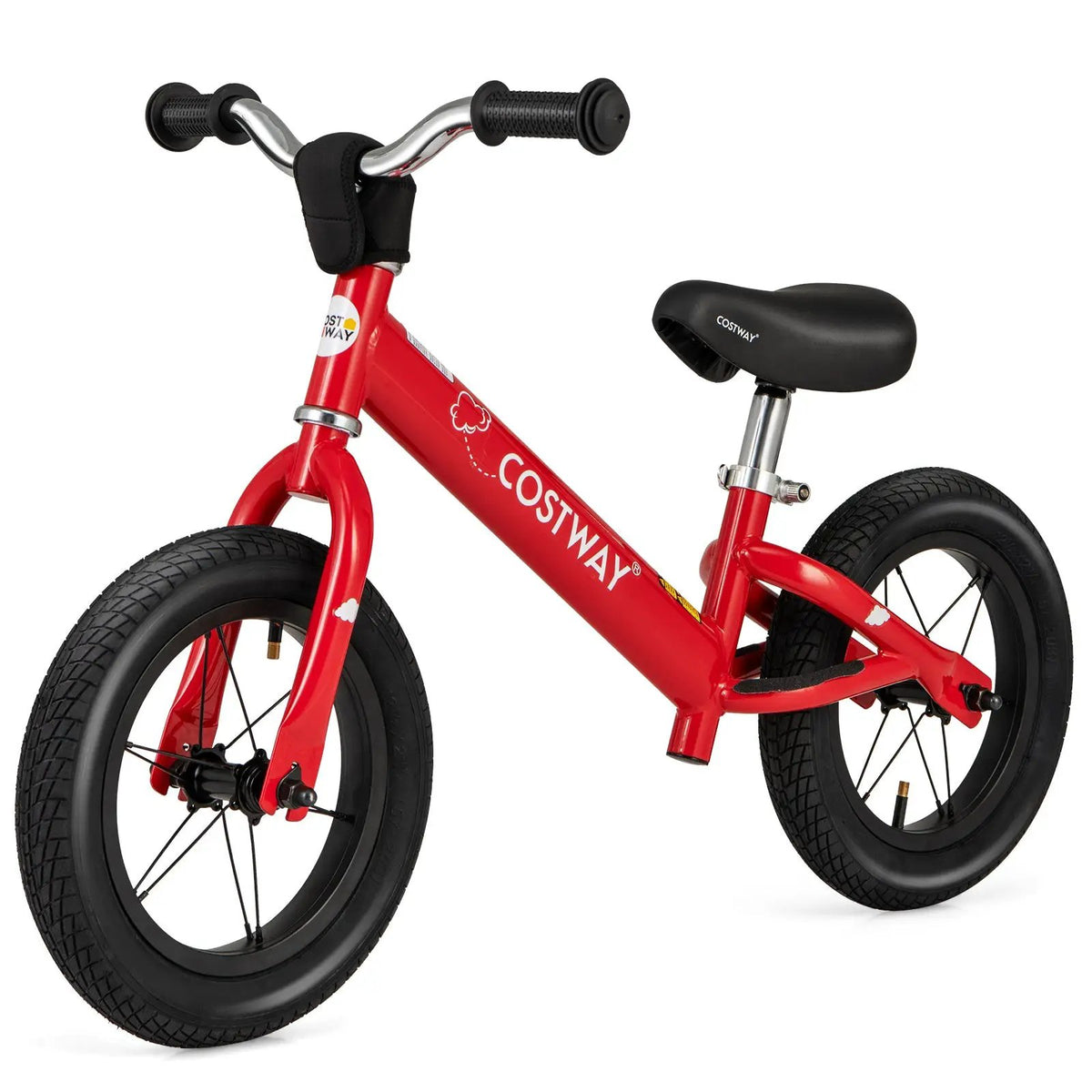 12 Inch Toddler Balance Bike with Height Adjustable Handlebar and Seat by DirectDeals