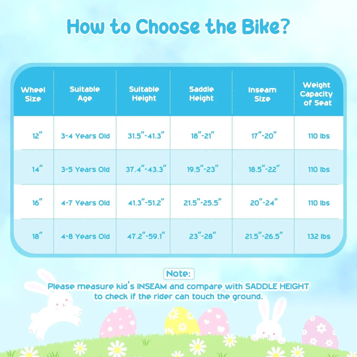 Girls Bike 12-18 Inch with Training Wheels and Front Bag by DirectDeals