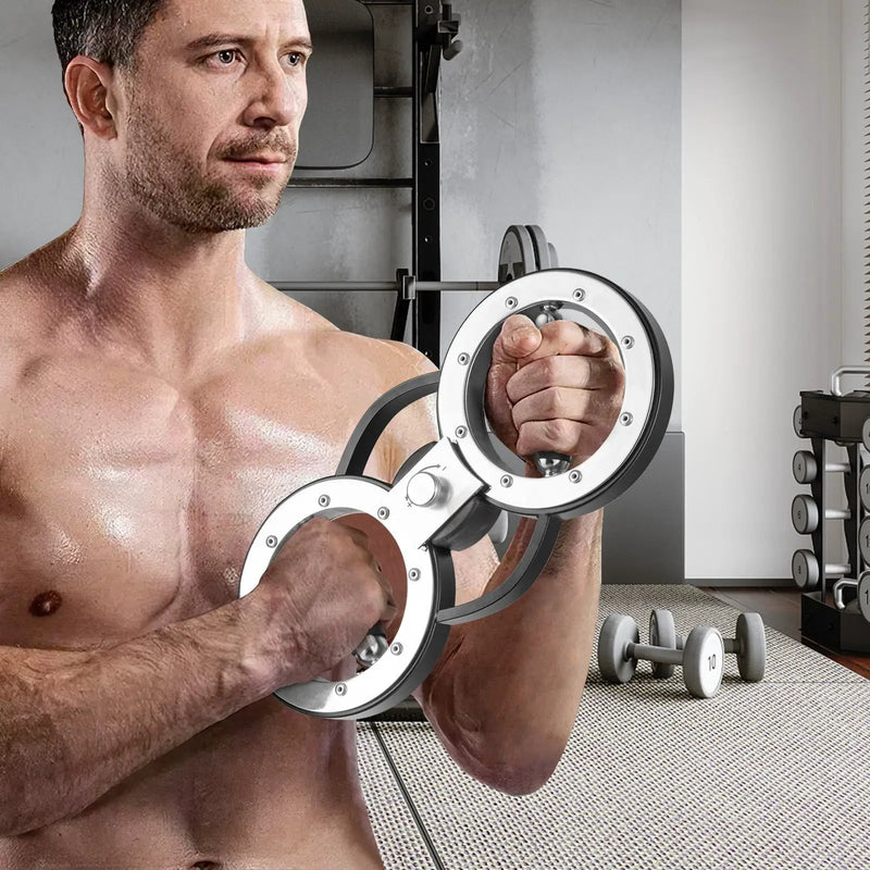 12 LBS Burn Machine Arm Workout Equipment with Adjustable Resistance by DirectDeals