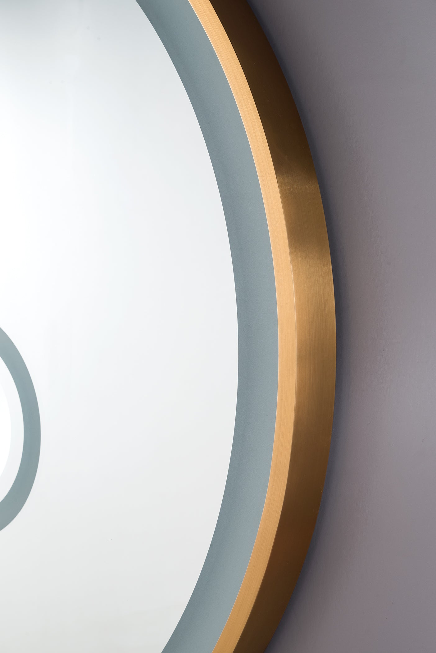 James Martin Radiance 36" Mirror, Brushed Gold by James Martin