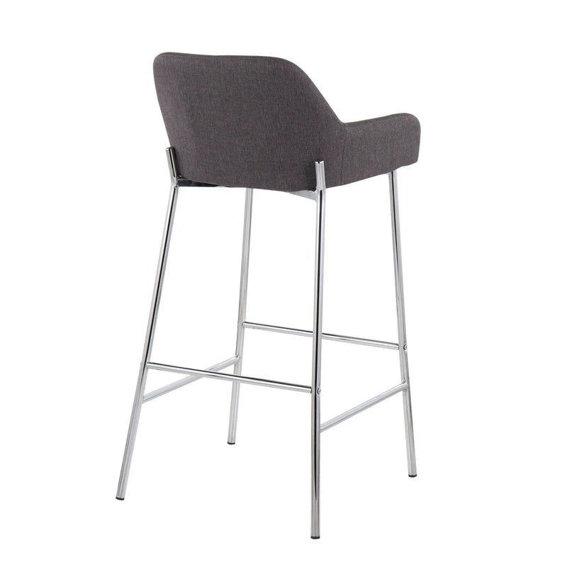 Daniella - Contemporary Fixed Height Bar Stool (Set of 2) by Unique Piece Furniture