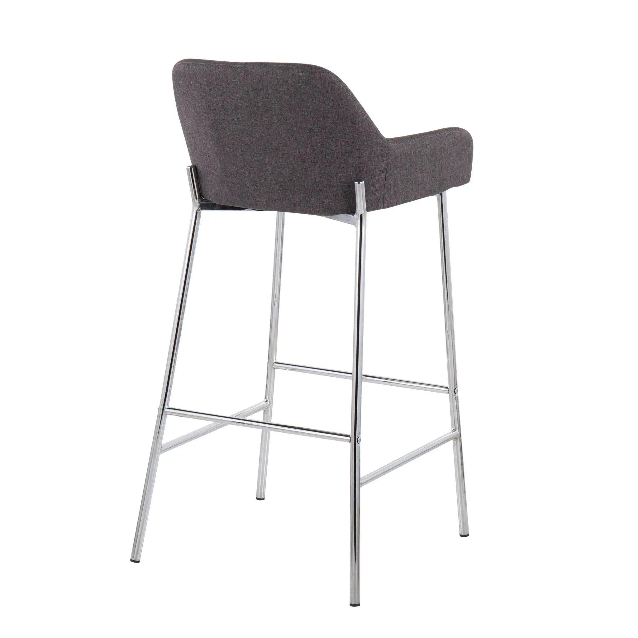 Daniella - Contemporary Fixed Height Bar Stool (Set of 2) by HouseOfZazla