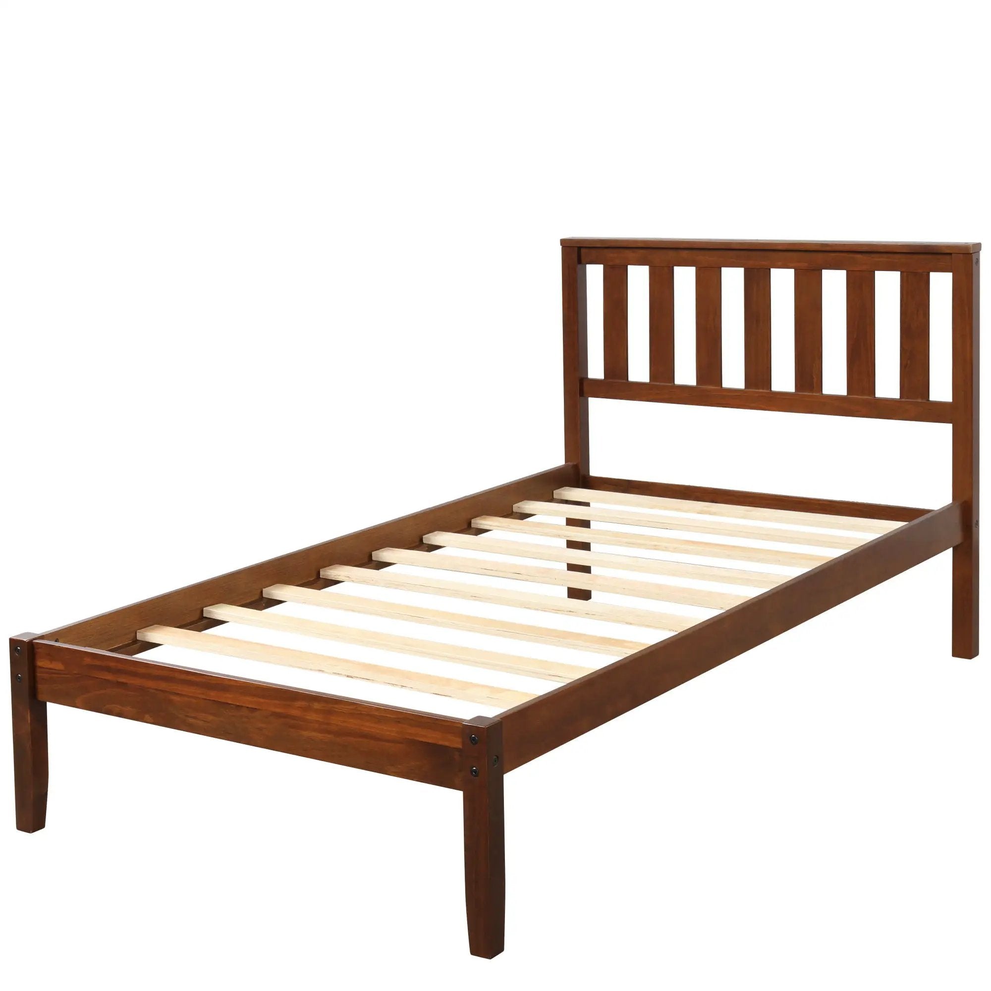 Platform Bed With Headboard, Footboard, Slat Support by Unique Piece Furniture