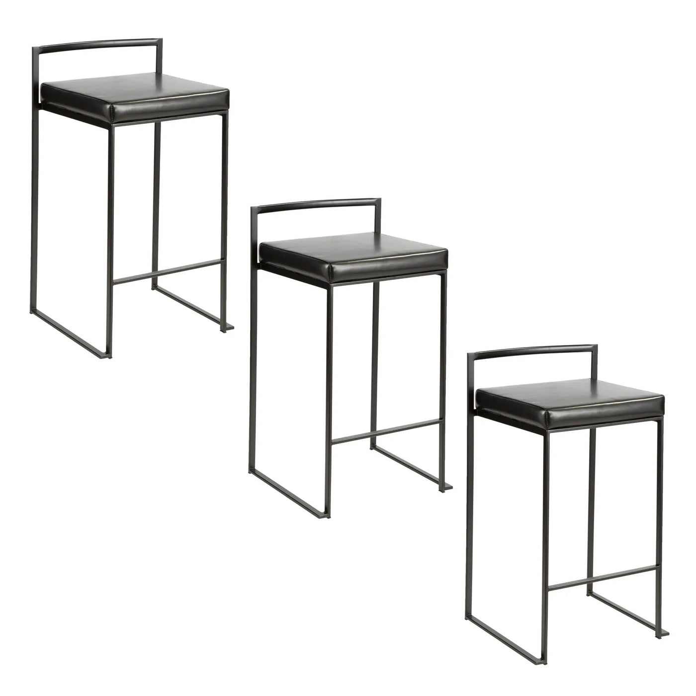 Fuji - Contemporary Style Stackable Counter Stool by HouseOfZazla