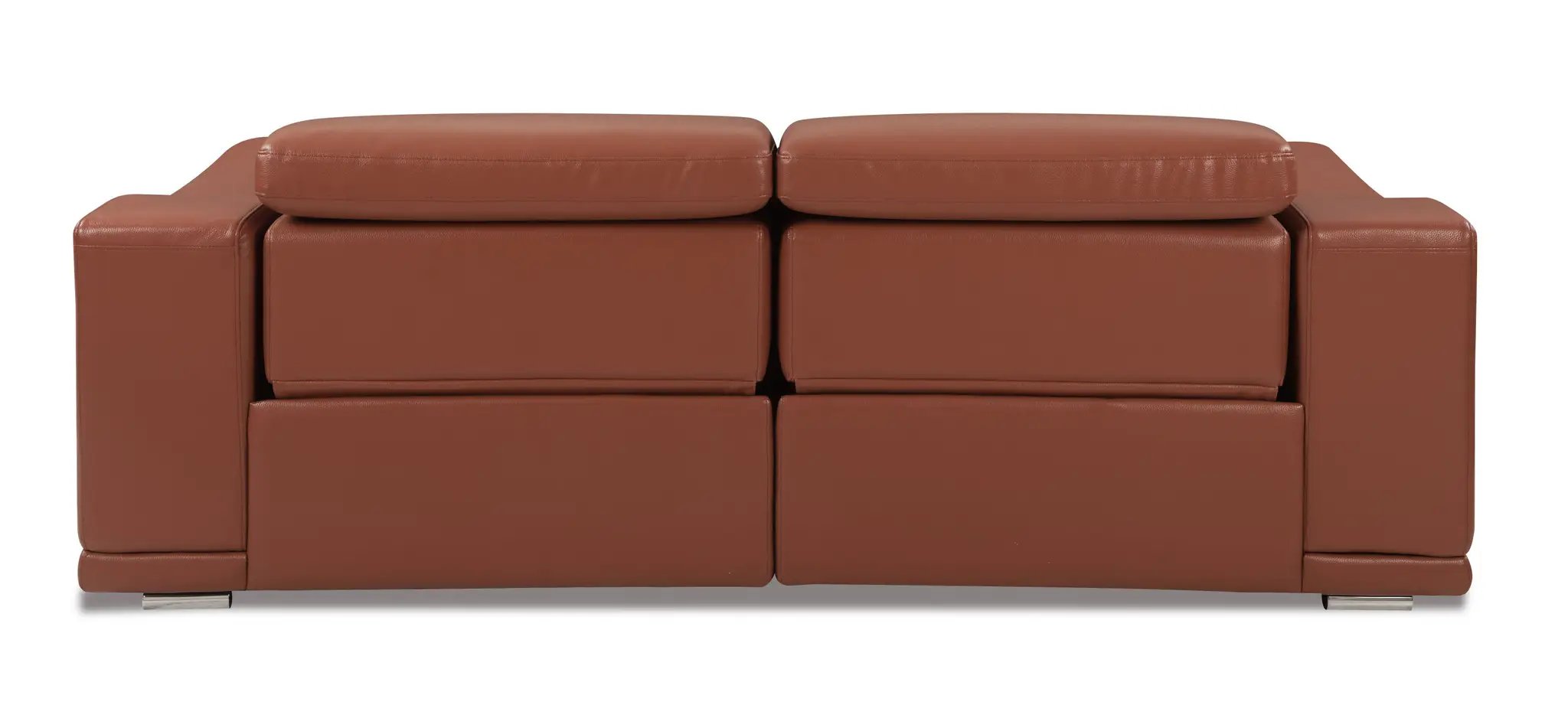 Genuine Italian Leather Power Reclining Sofa by BLAKHOM