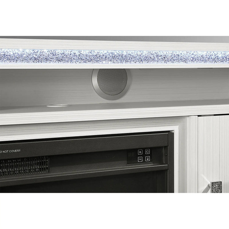 Almera - Fireplace With Adjustable Temperature And LED Options by HouseOfZazla