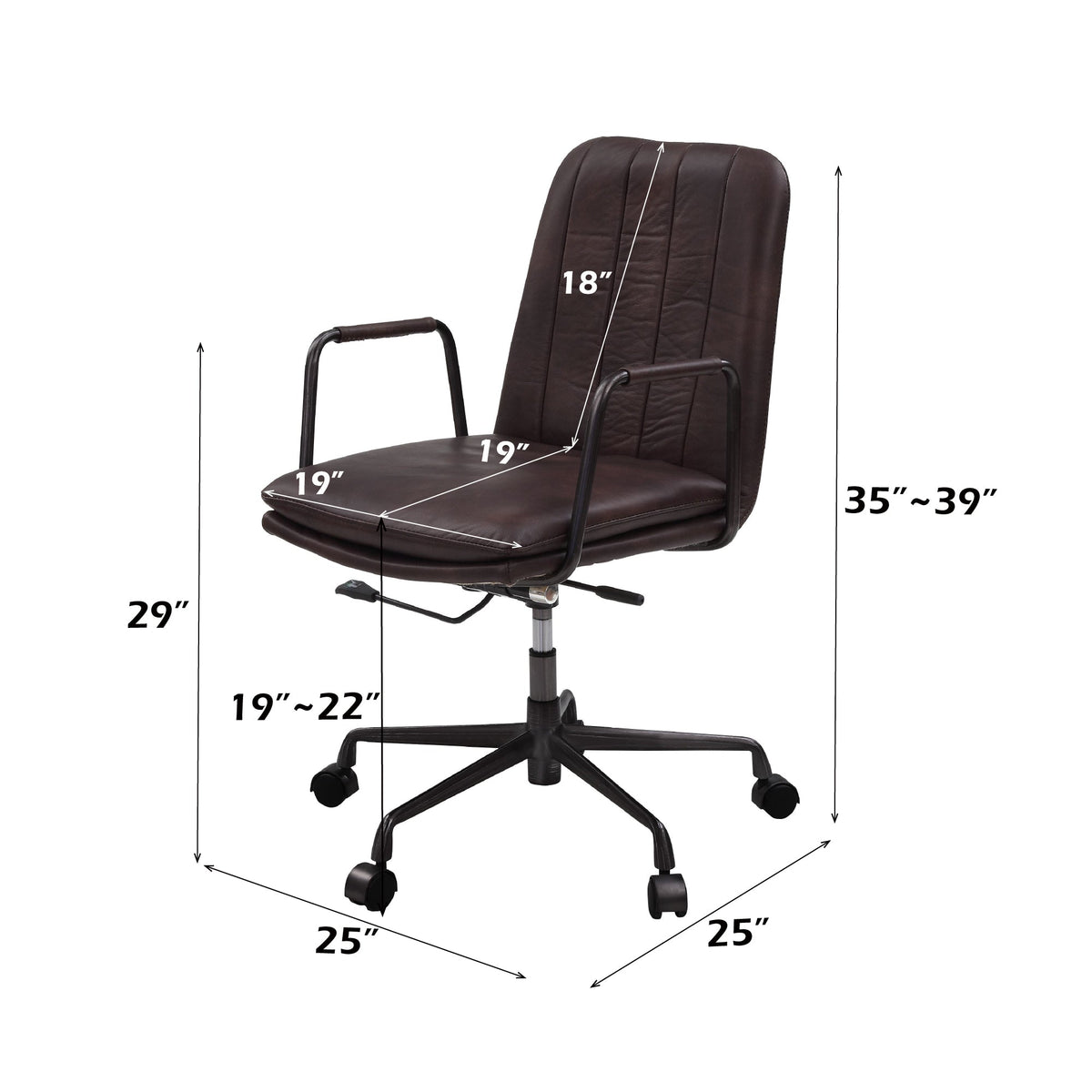 Eclarn Mars Top Leather Office Chair, photo 2 of 10