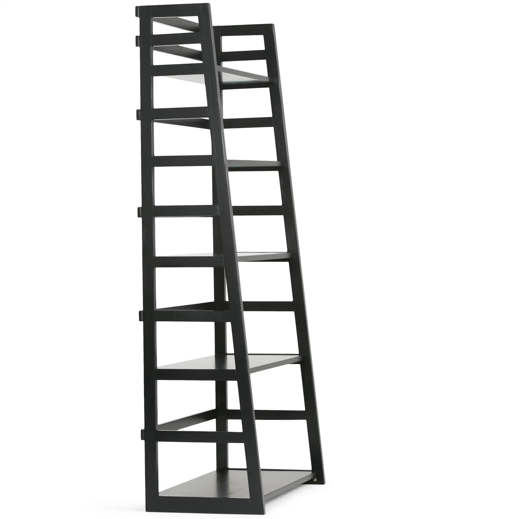 Acadian - Handcrafted Ladder Shelf Bookcase by Unique Piece Furniture