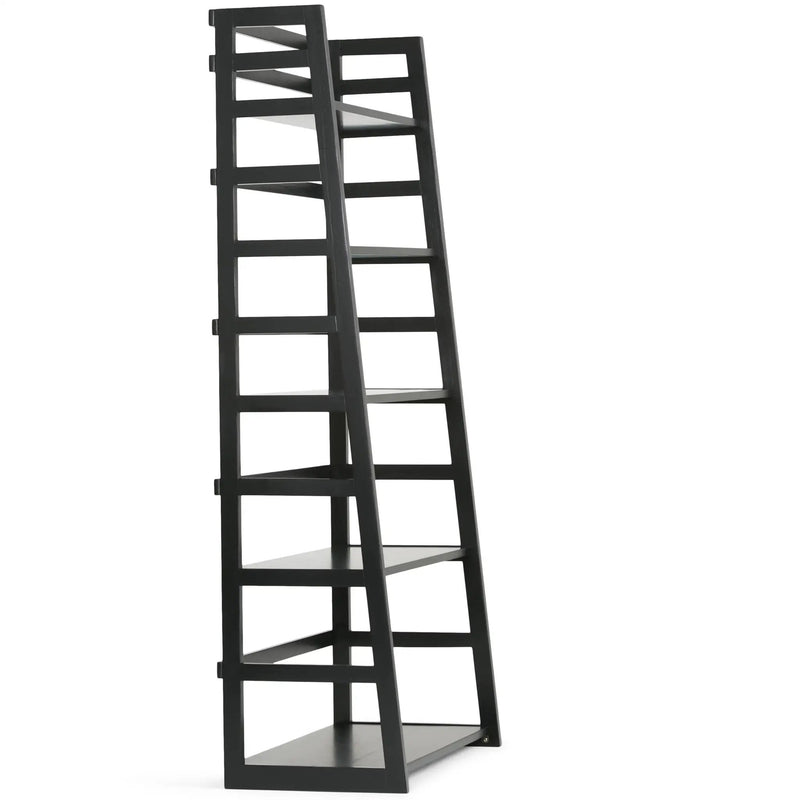 Acadian - Handcrafted Ladder Shelf Bookcase by Unique Piece Furniture