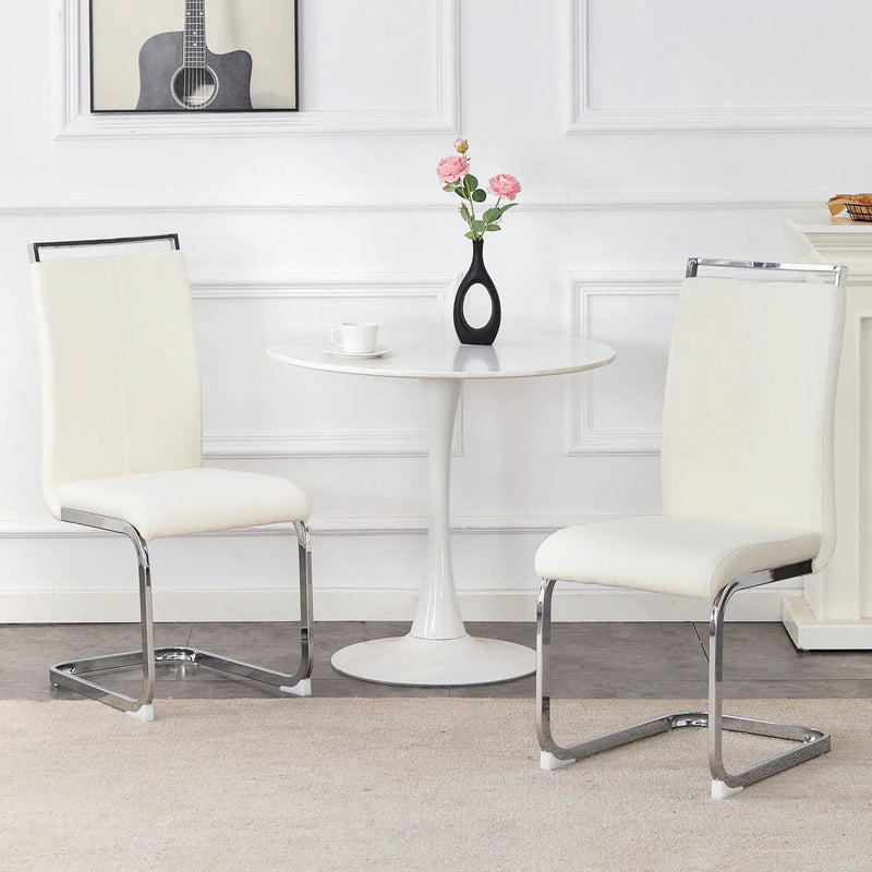Dining Chairs With Ergonomic Backrest by Unique Piece Furniture