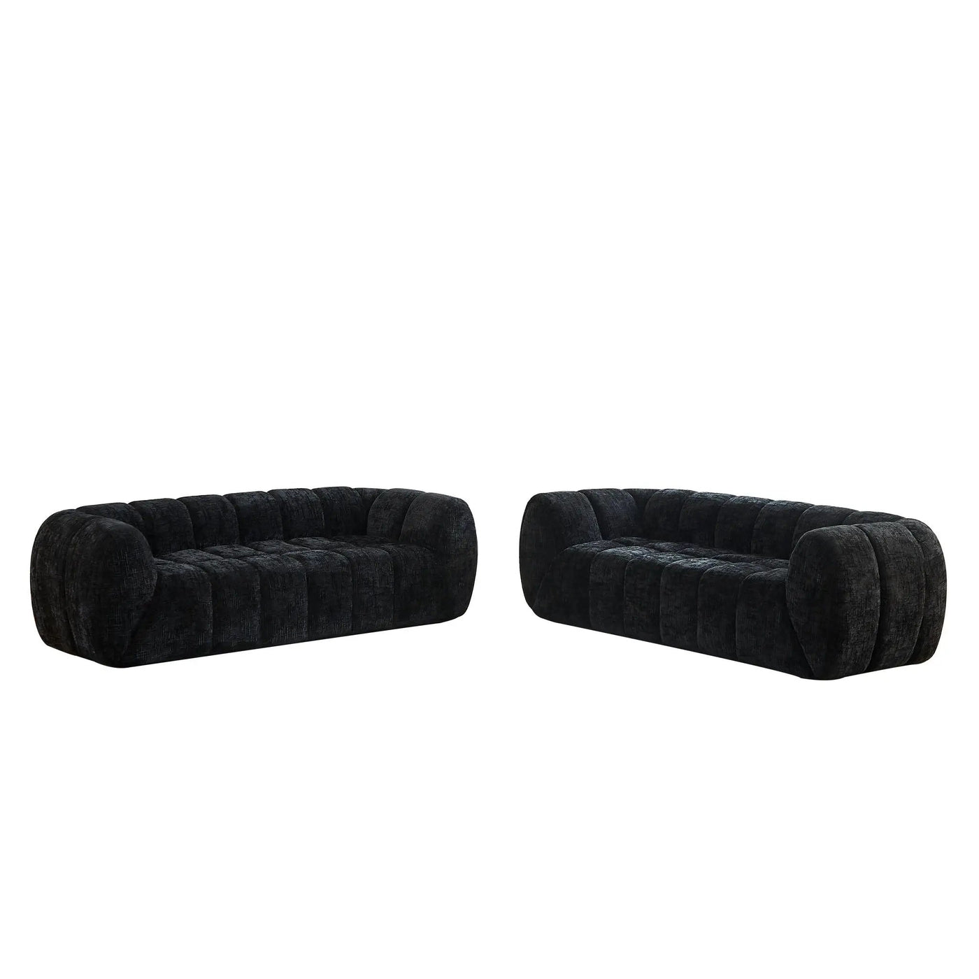 Modern Sofa With Piano Key Backrest by HouseOfZazla
