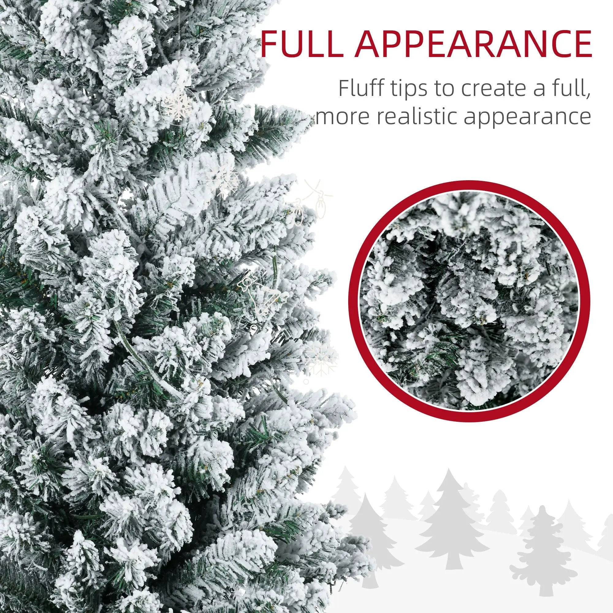 HOMCOM 5' Tall Pre-Lit Slim Noble Fir Artificial Christmas Tree by HouseOfZazla