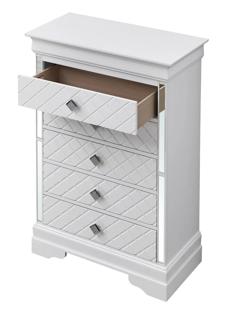 Verona - Chest - Silver Champagne by Unique Piece Furniture