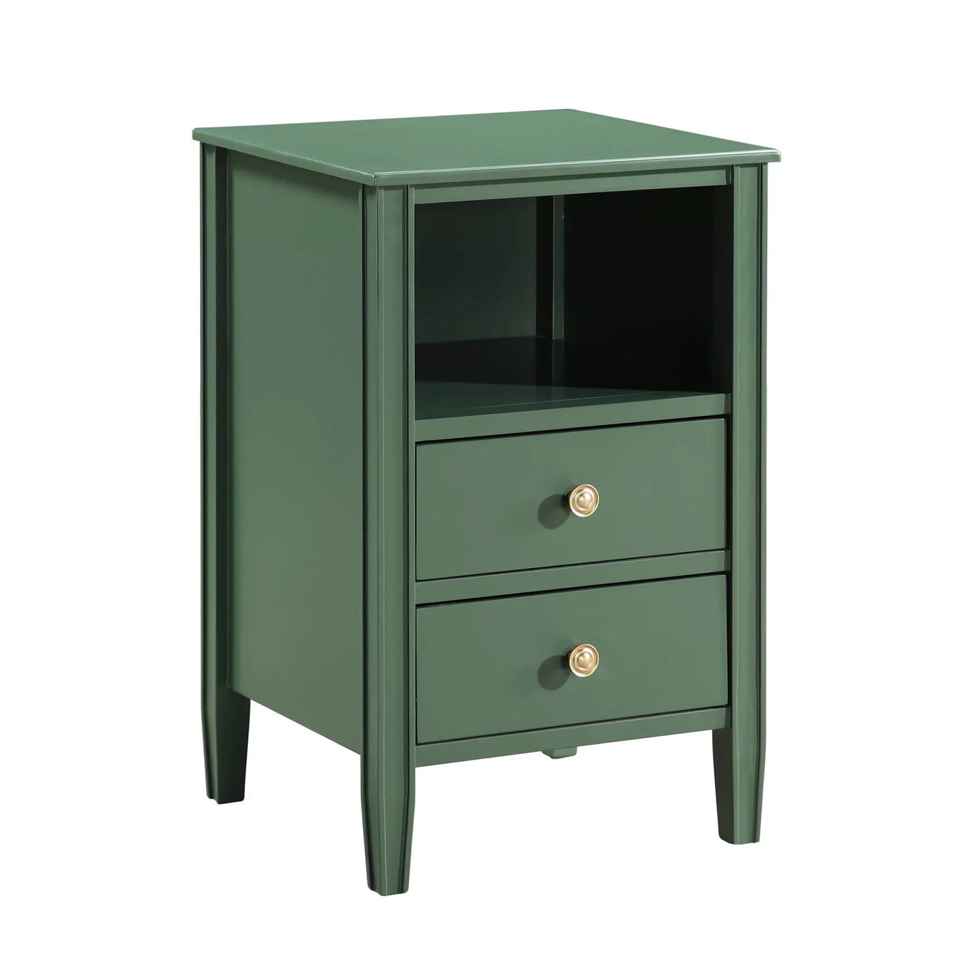 Winston - 2 Drawer Storage Nightstand by HouseOfZazla