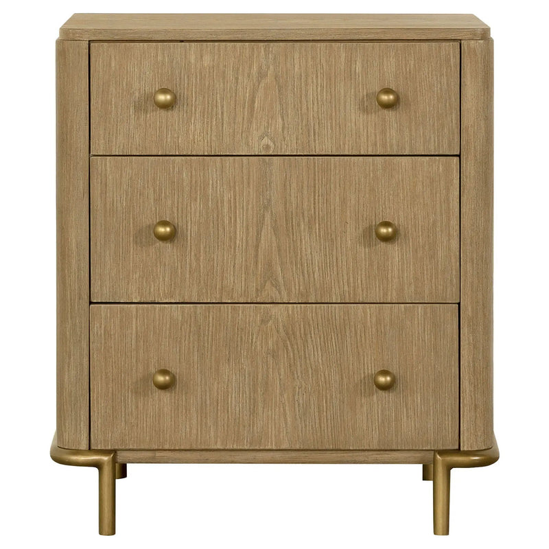 Arini 4-piece Queen Bedroom Set Cream and Sand Wash by Unique Piece Furniture