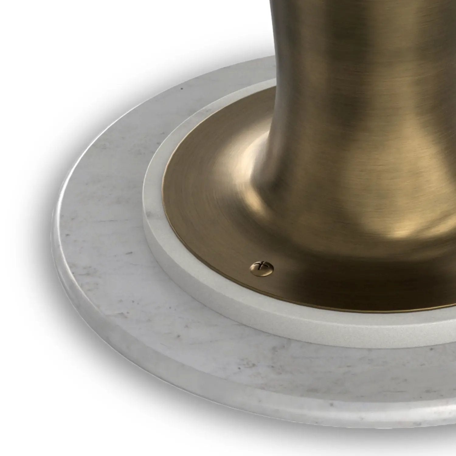 Nicollette - Side Table - Antique Brass by HouseOfZazla