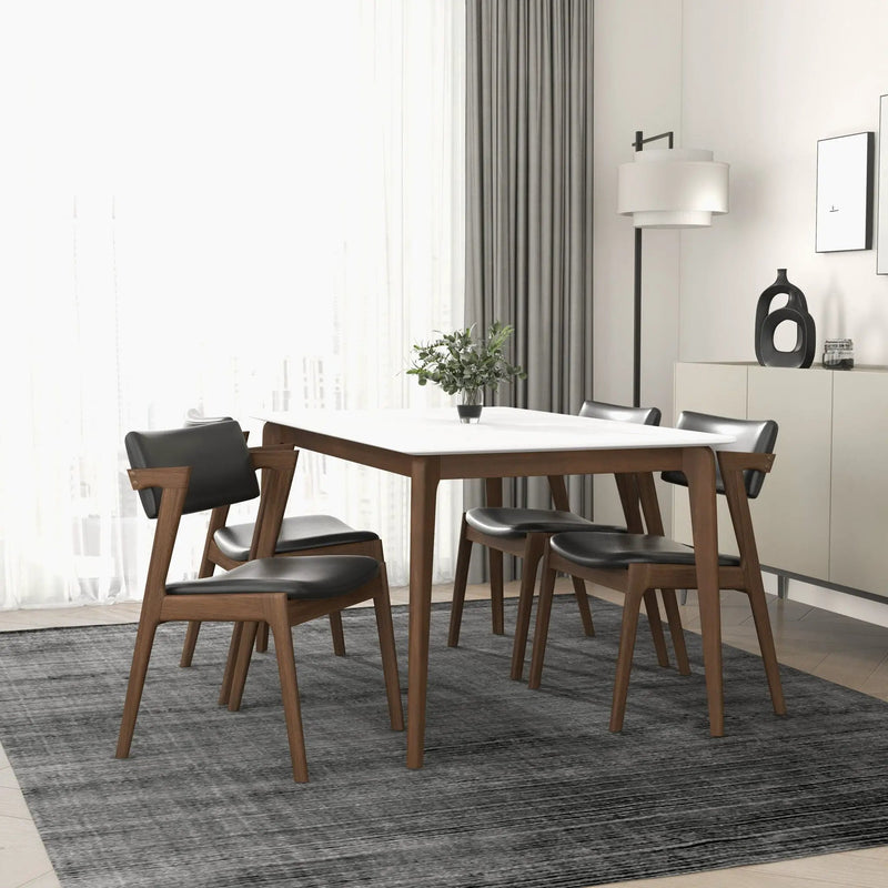 Edwin - Mid-Century Modern Dining Chair (Set of 2) by HouseOfZazla