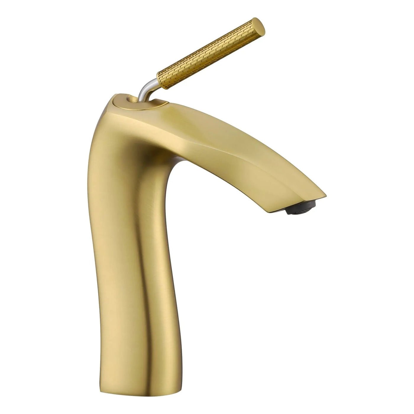 Contemporary Single Handle Lavatory Basin Sink Faucet Brass by HouseOfZazla