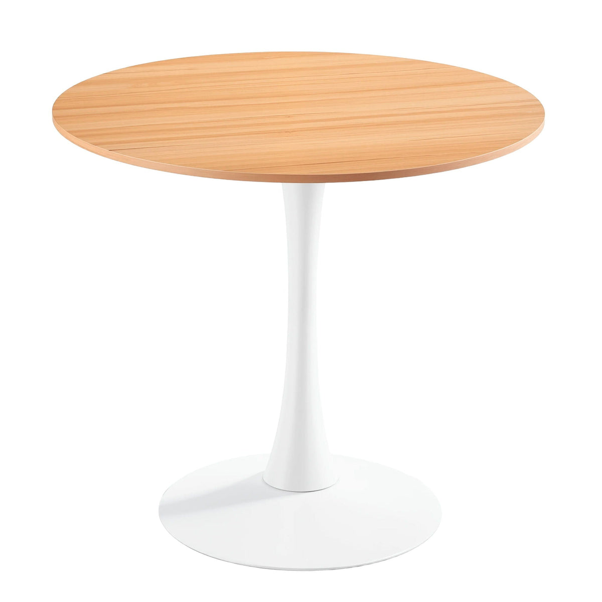 Mid-Century Tulip Dining Table with Round Top and Pedestal Base - Multiple Colors, photo 3 of 20