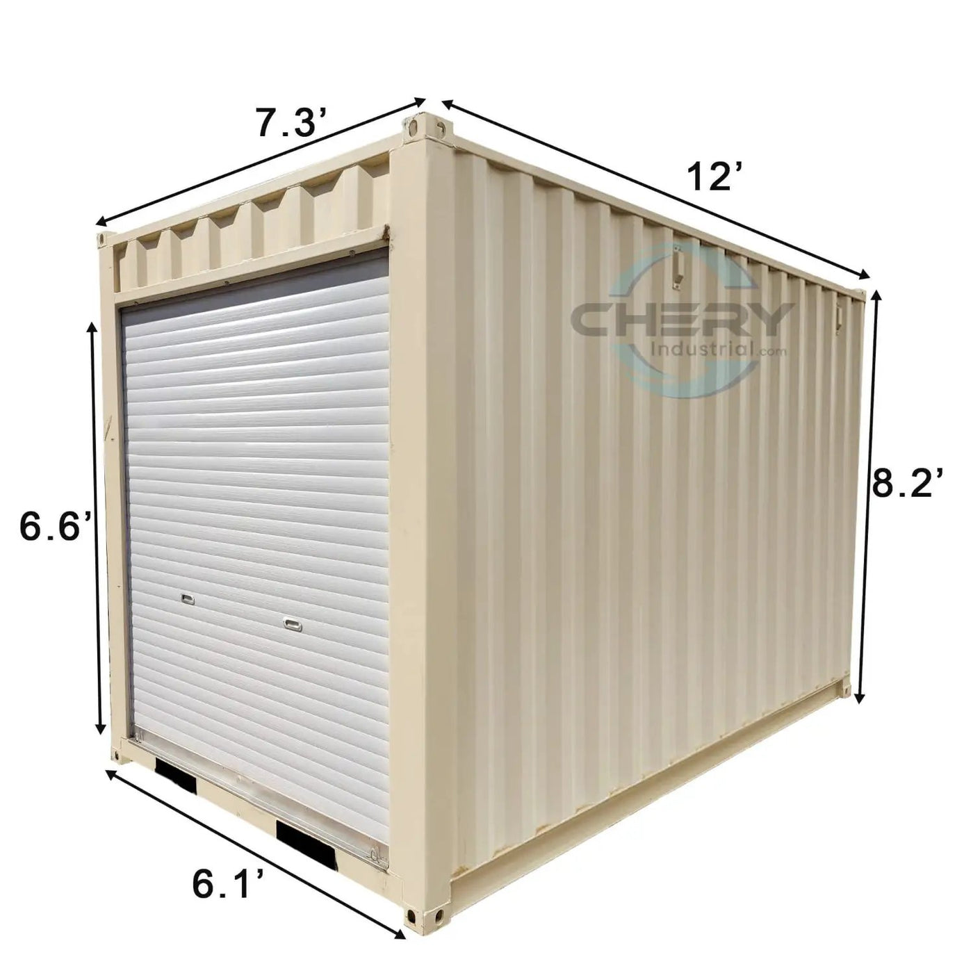 12' Small Cubic Shipping Container, Rollup Door by Chery Industrial