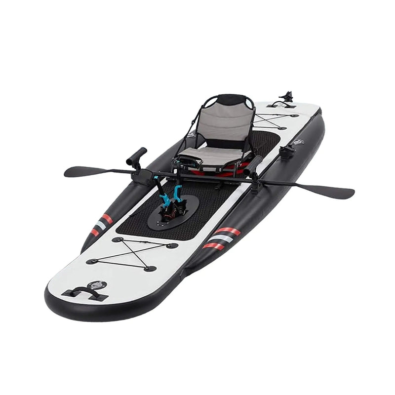 Premium 12FT Lightweight Inflatable Fishing Kayak With Pedal System (S