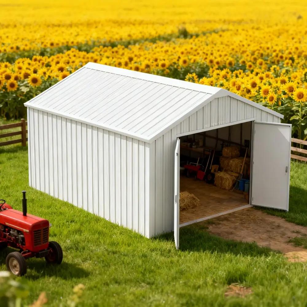 12'x20' Heavy-Duty Metal Garage Shed by Chery Industrial