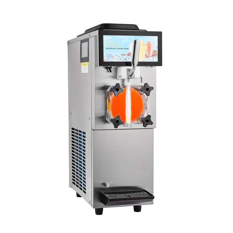 12L Commercial Single Tank Stainless Steel Slushy Machine With Touchscreen (SAK35871) by SAKSBY WHOLESALE