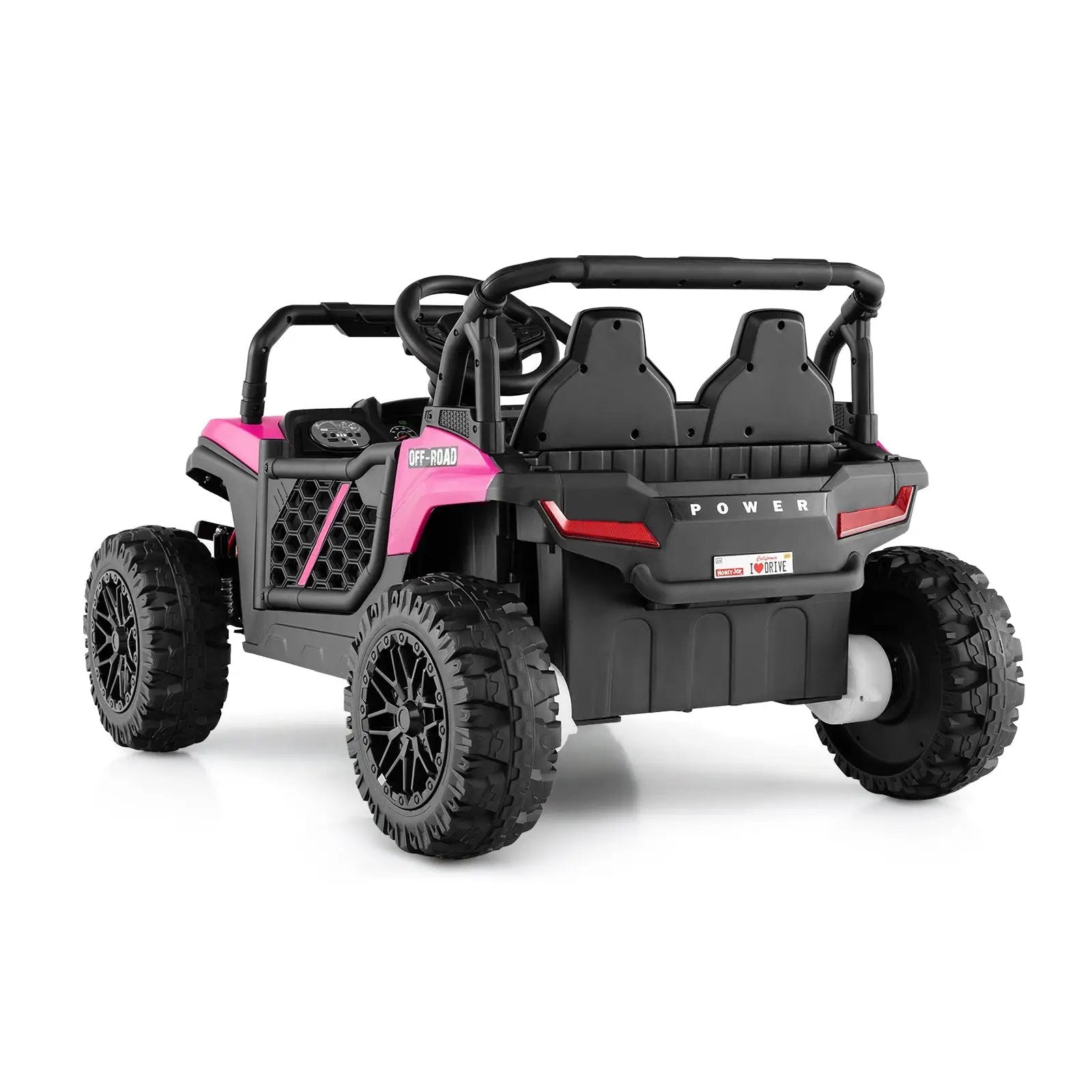 12V Kids Ride on Truck Off-Road UTV with Parental Remote and Lights by DirectDeals