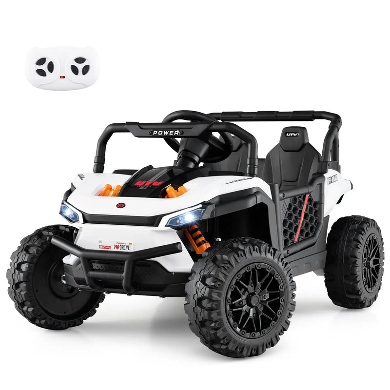 12V Kids Ride on Truck Off-Road UTV with Parental Remote and Lights by DirectDeals