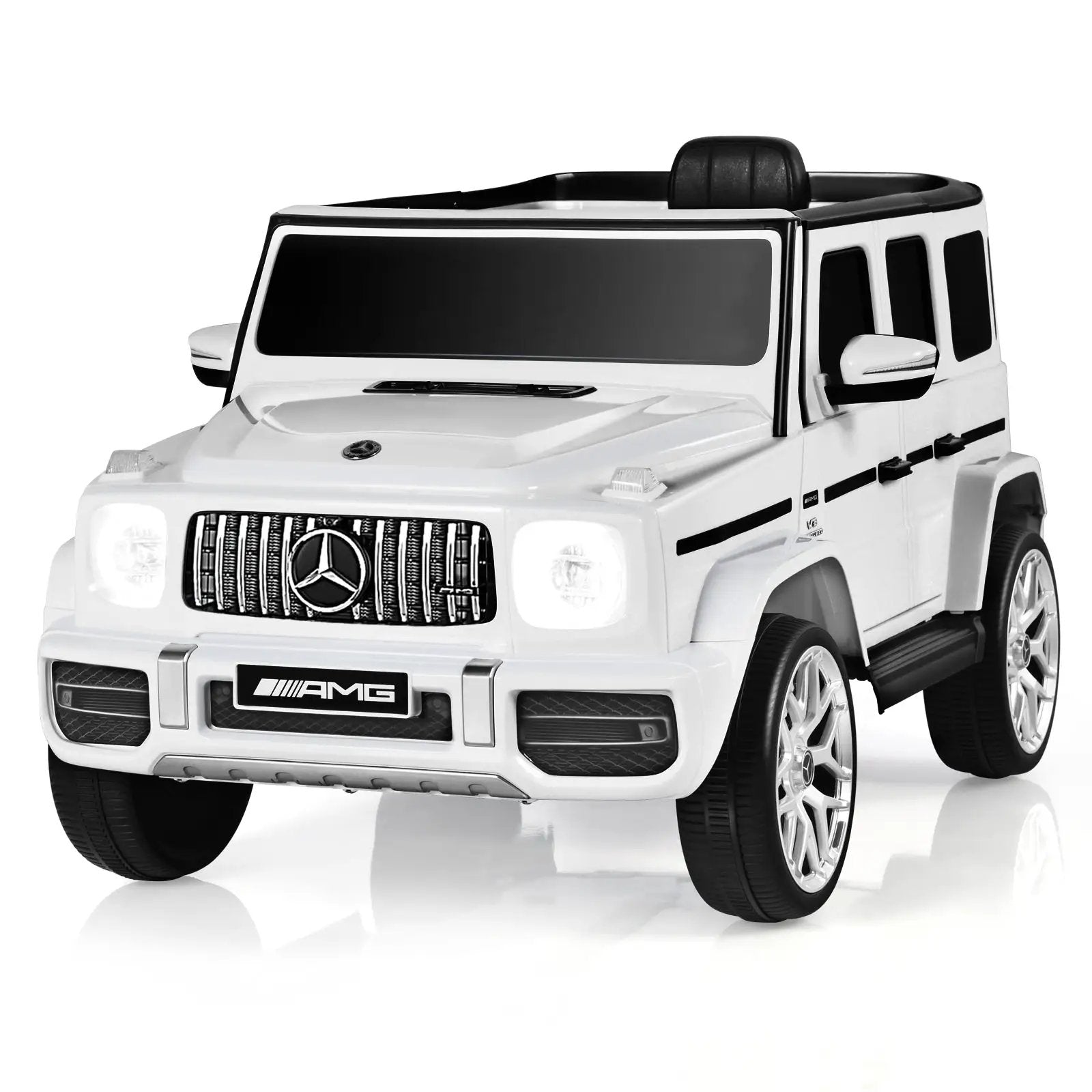 12V Mercedes-Benz G63 Licensed Kids Ride On Car with Remote Control by DirectDeals