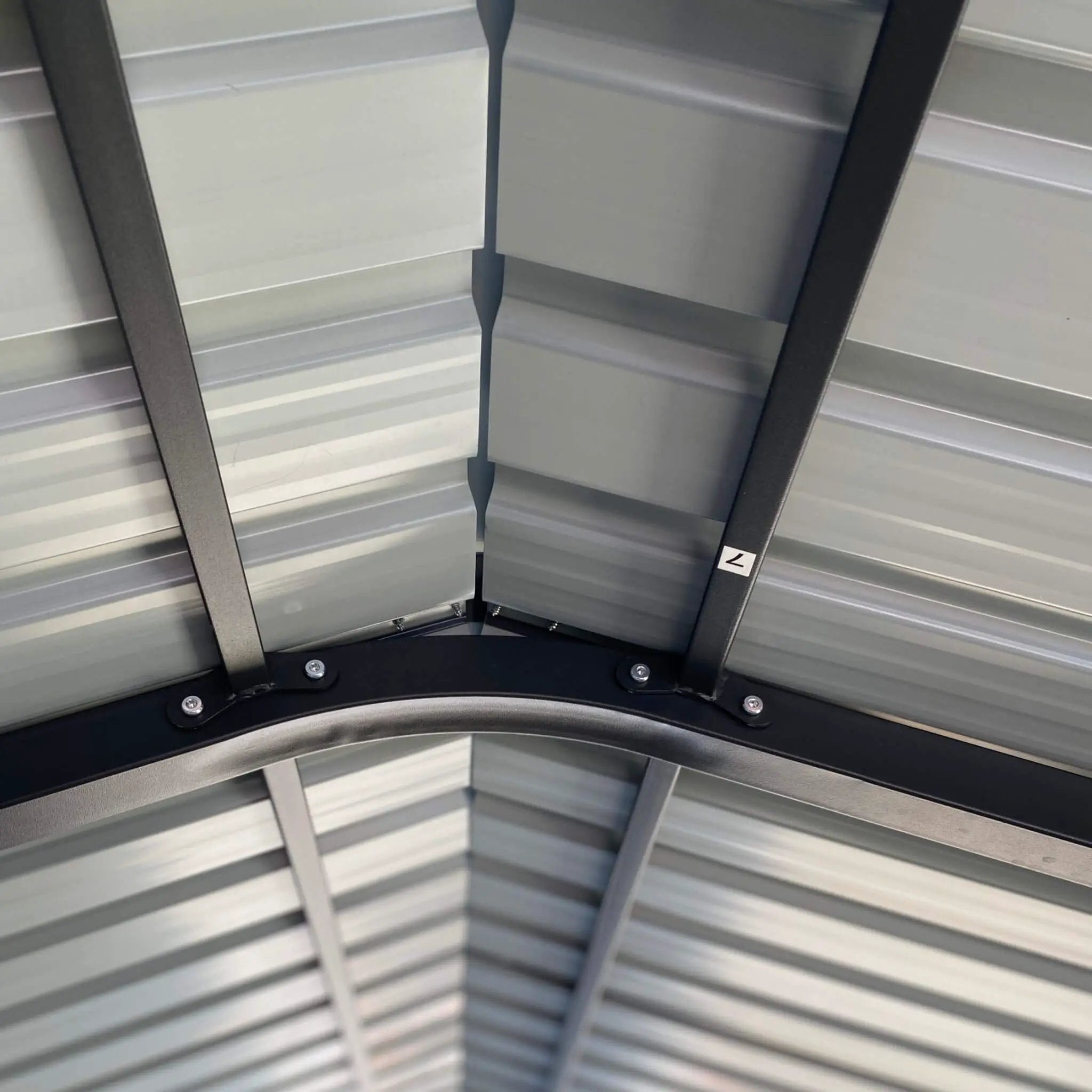 [12X20FT] Alora Heavy-Duty Metal Carport With Galvanized Steel Roof For Car, Boats And Trucks, Gray (SAK95562) by SAKSBY WHOLESALE