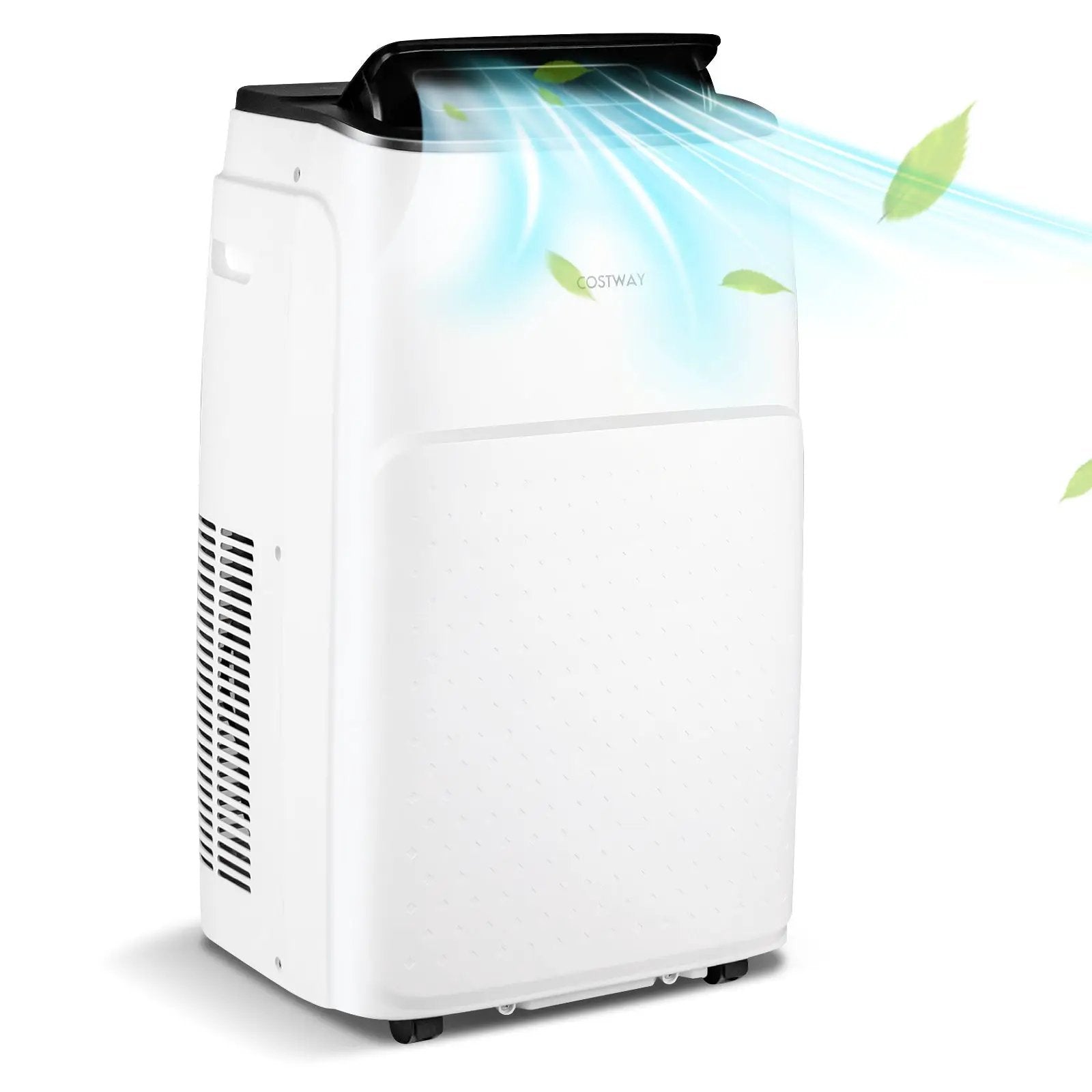 13000 BTU Portable 4-in-1 Air Conditioner with App and Voice Control-White by DirectDeals