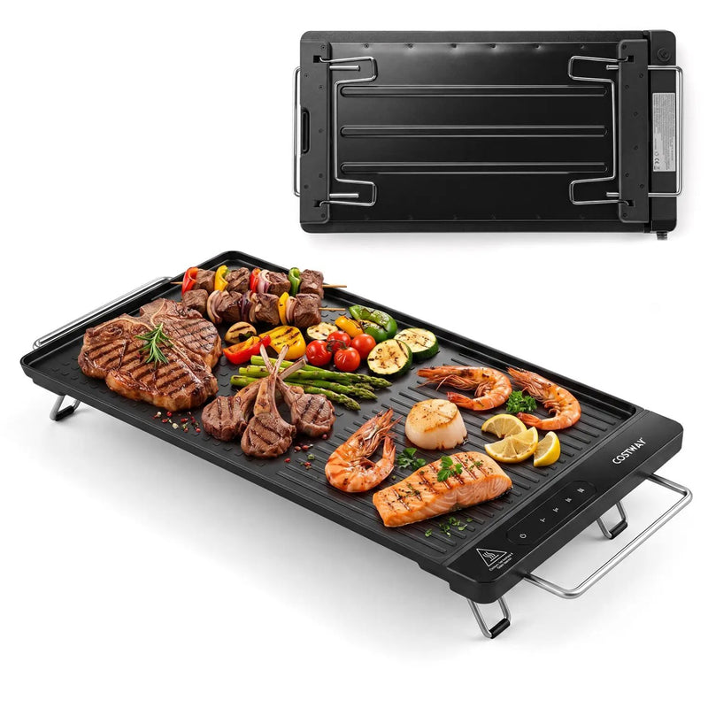 1300W Indoor Electric Grill with Removable Touch Panel by DirectDeals