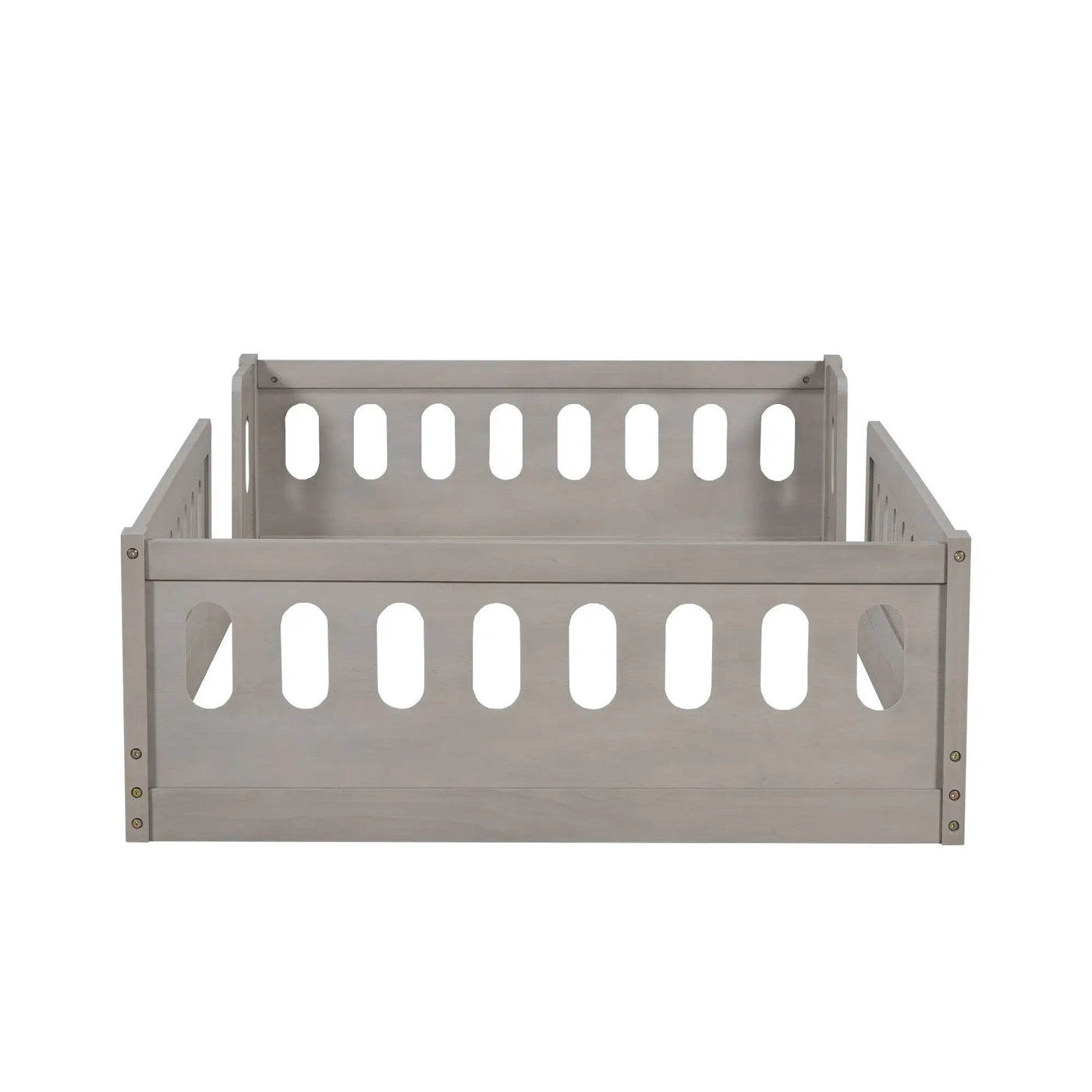 Platform Bed With Guardrail by HouseOfZazla
