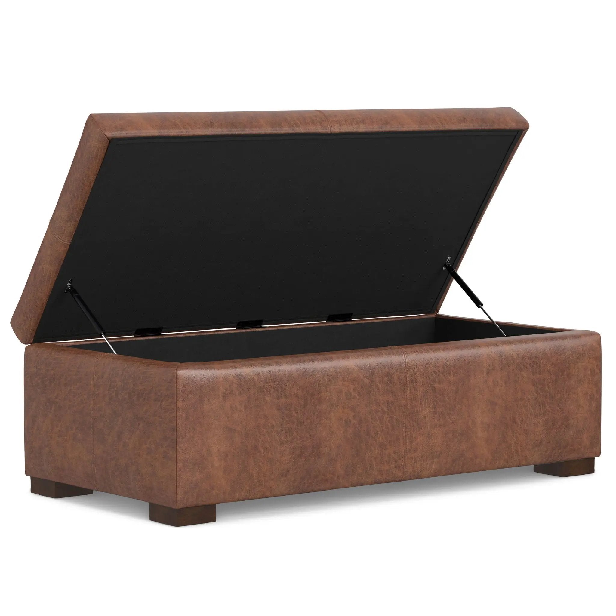 Gabbie - Coffee Table Upholstered Storage Ottoman by Unique Piece Furniture