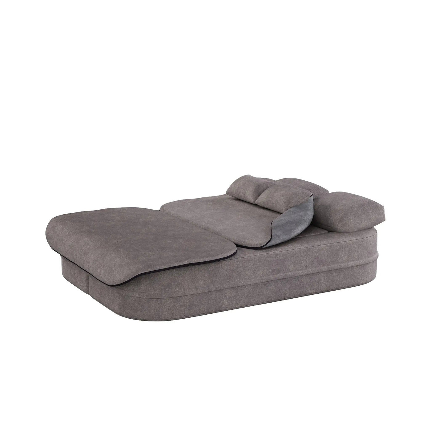 2 In 1 Foldable Sofa Bed With Multi Functional Blanket, Floor Lounge Sofa by HouseOfZazla