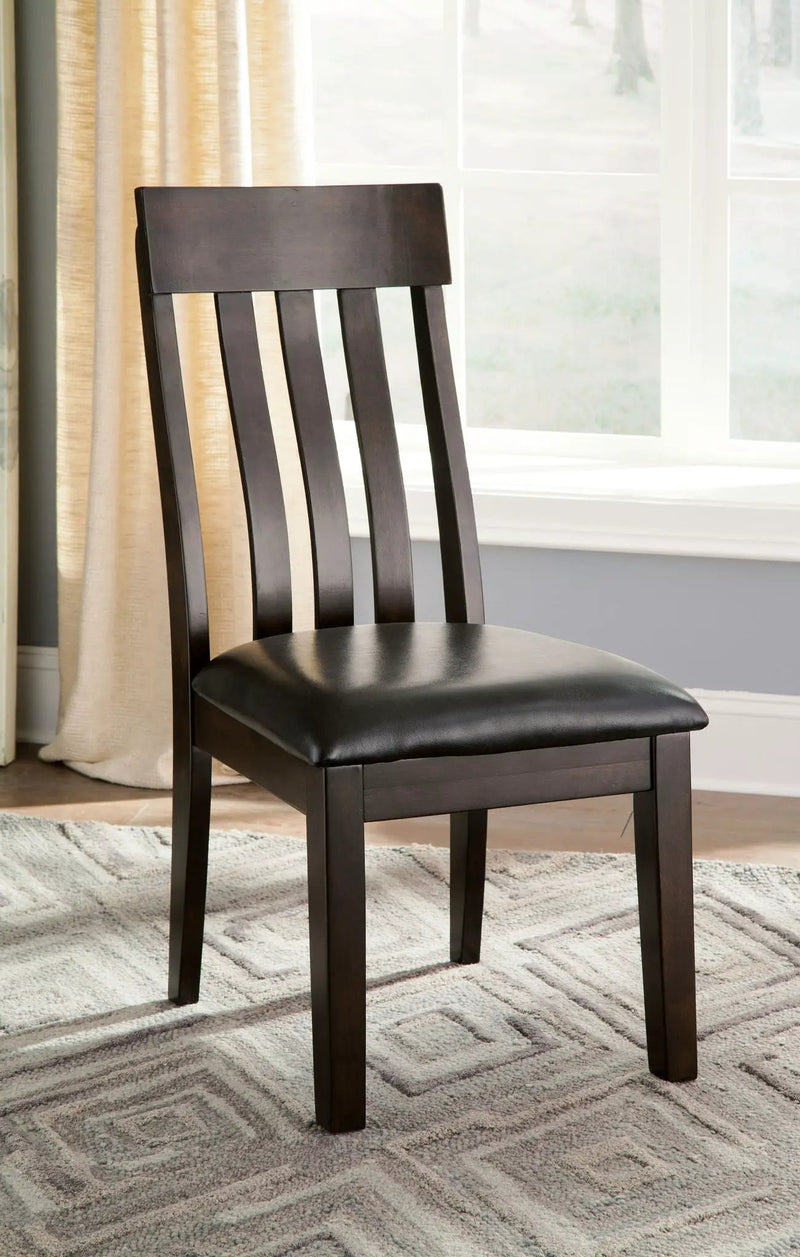 Haddigan - Dining UPH Side Chair (Set of 2) - Dark Brown by Unique Piece Furniture