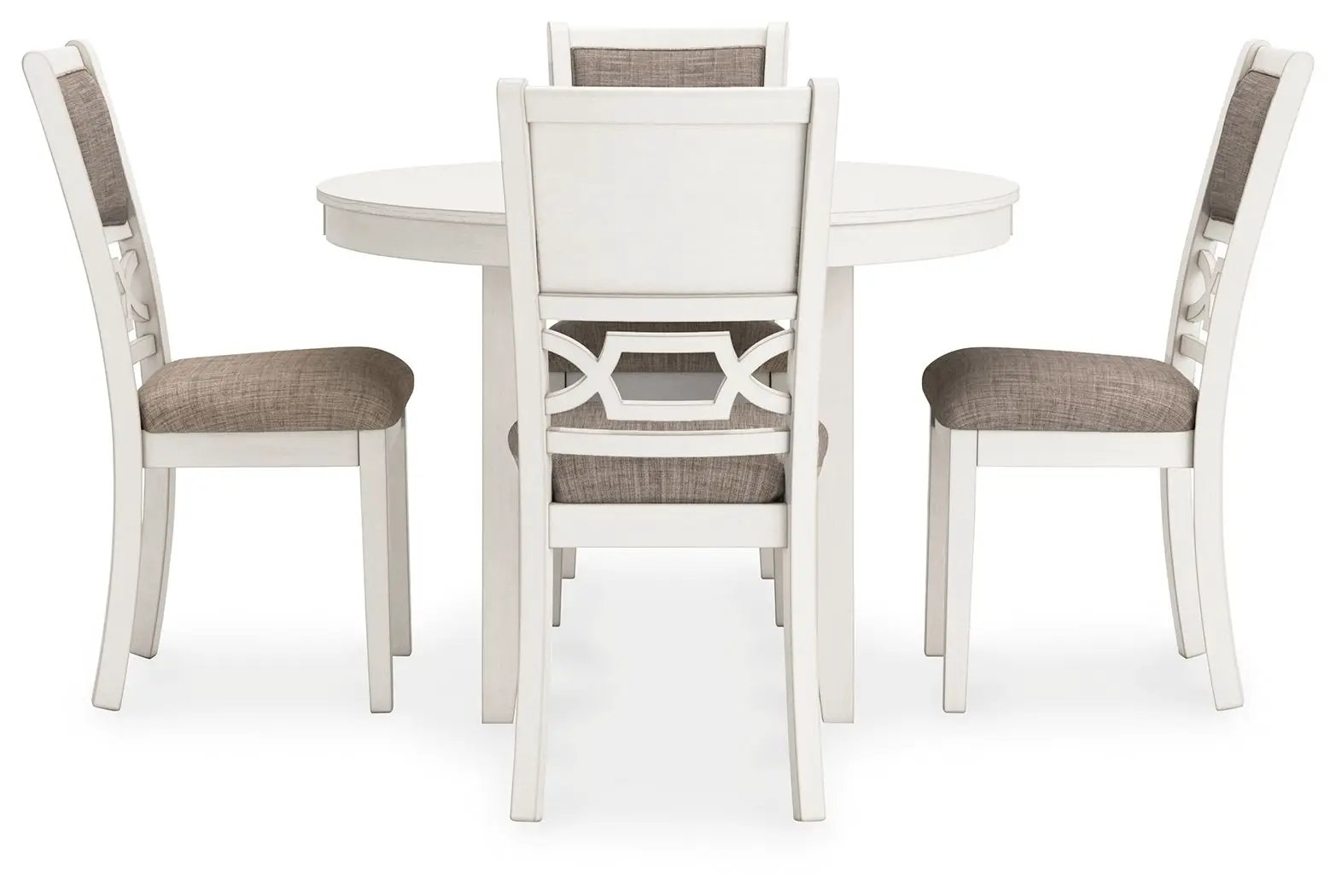 Erinberg - Dining Room Table Set (Set of 5) - Antique White by Unique Piece Furniture