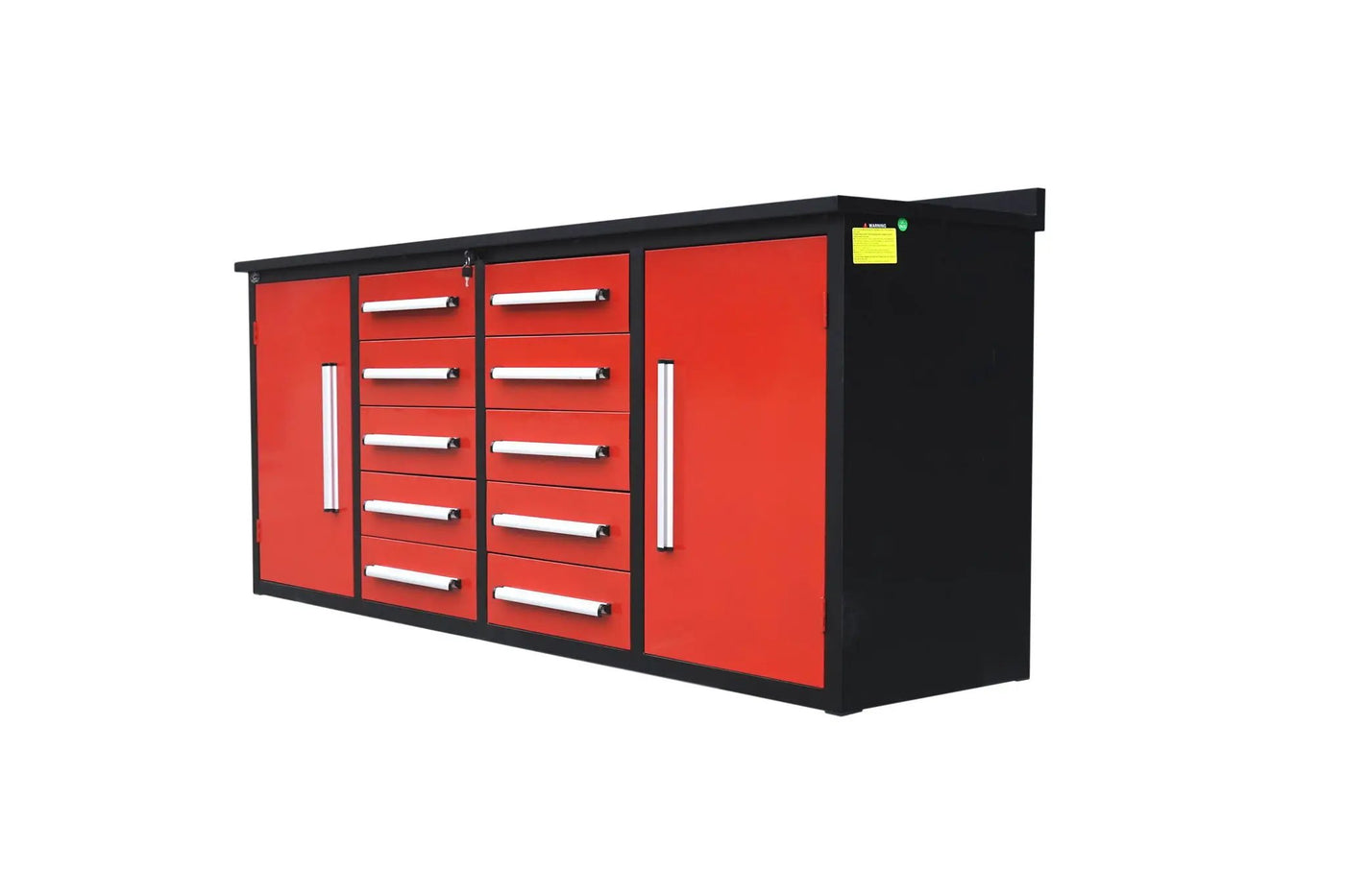 Storage Cabinets With Workbench (With 10 Drawers And 2 Cabinets) by HouseOfZazla