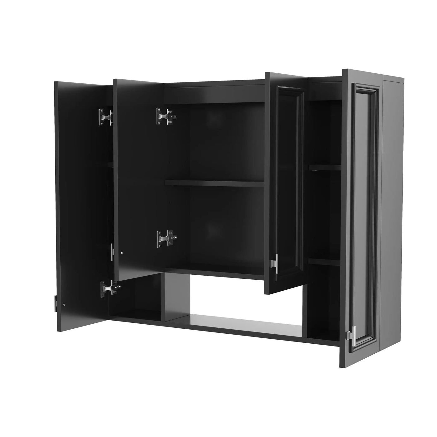 Wall Mounted Bathroom Cabinet With 5 Adjustable Shelves by HouseOfZazla