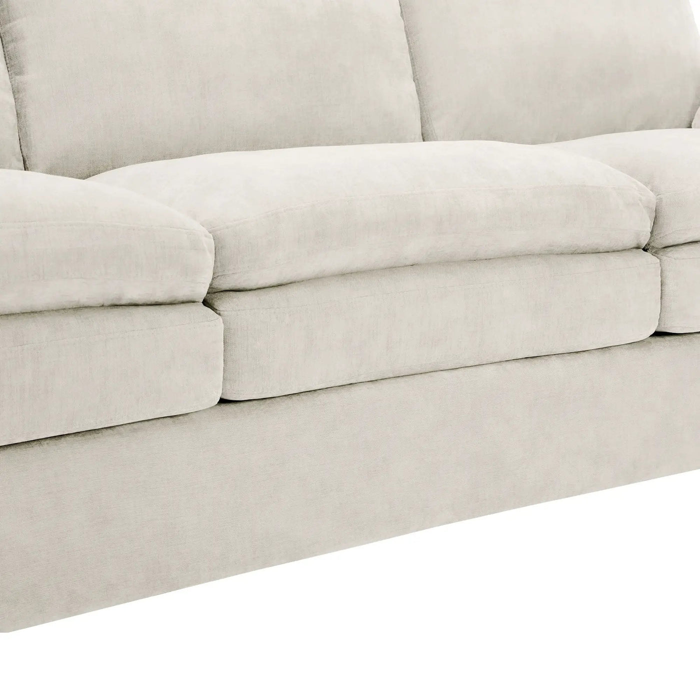 Cozy Upholstered Cushion Loveseat Sofa For Living Room by HouseOfZazla