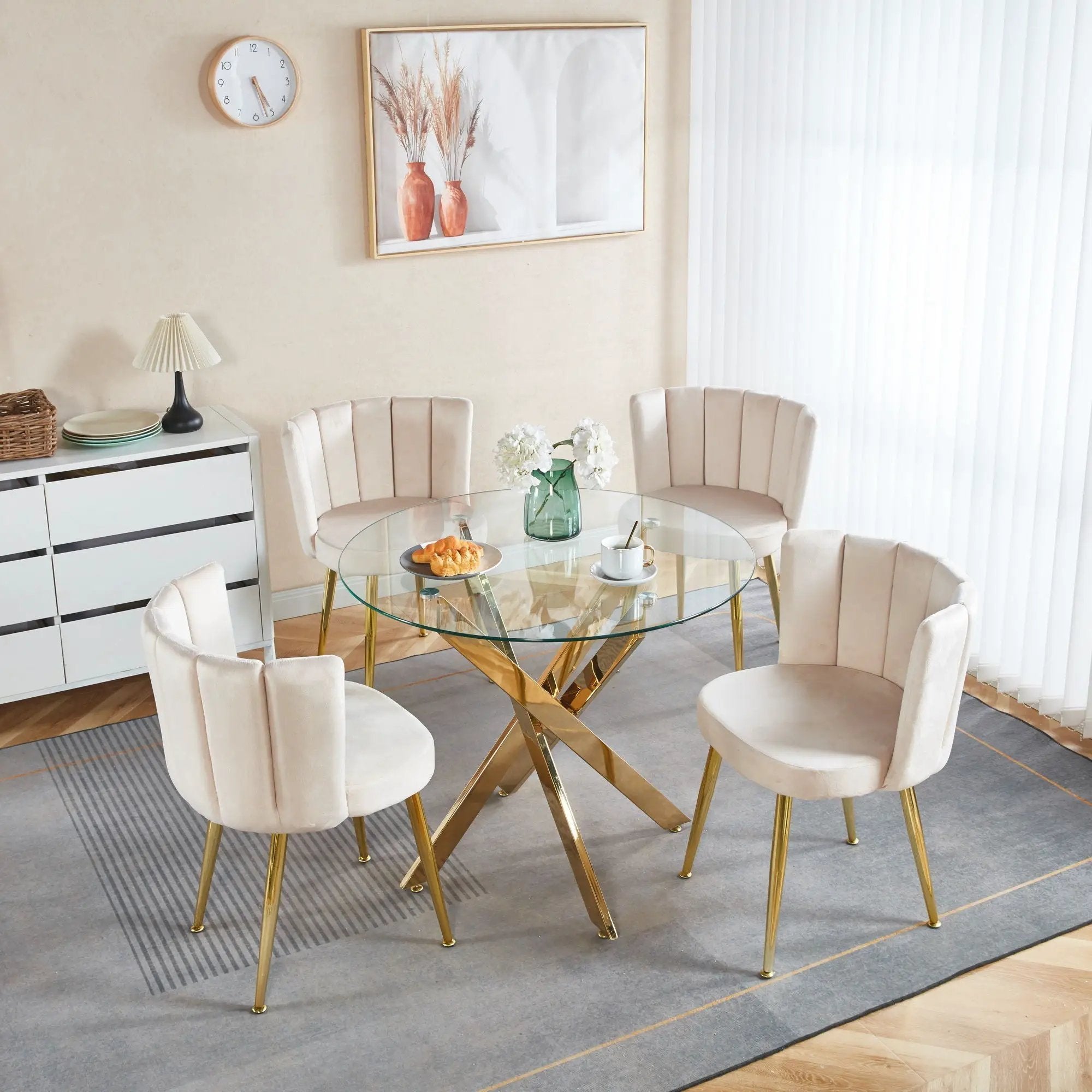 Ergonomic Dining Chair (Set of 2) by HouseOfZazla